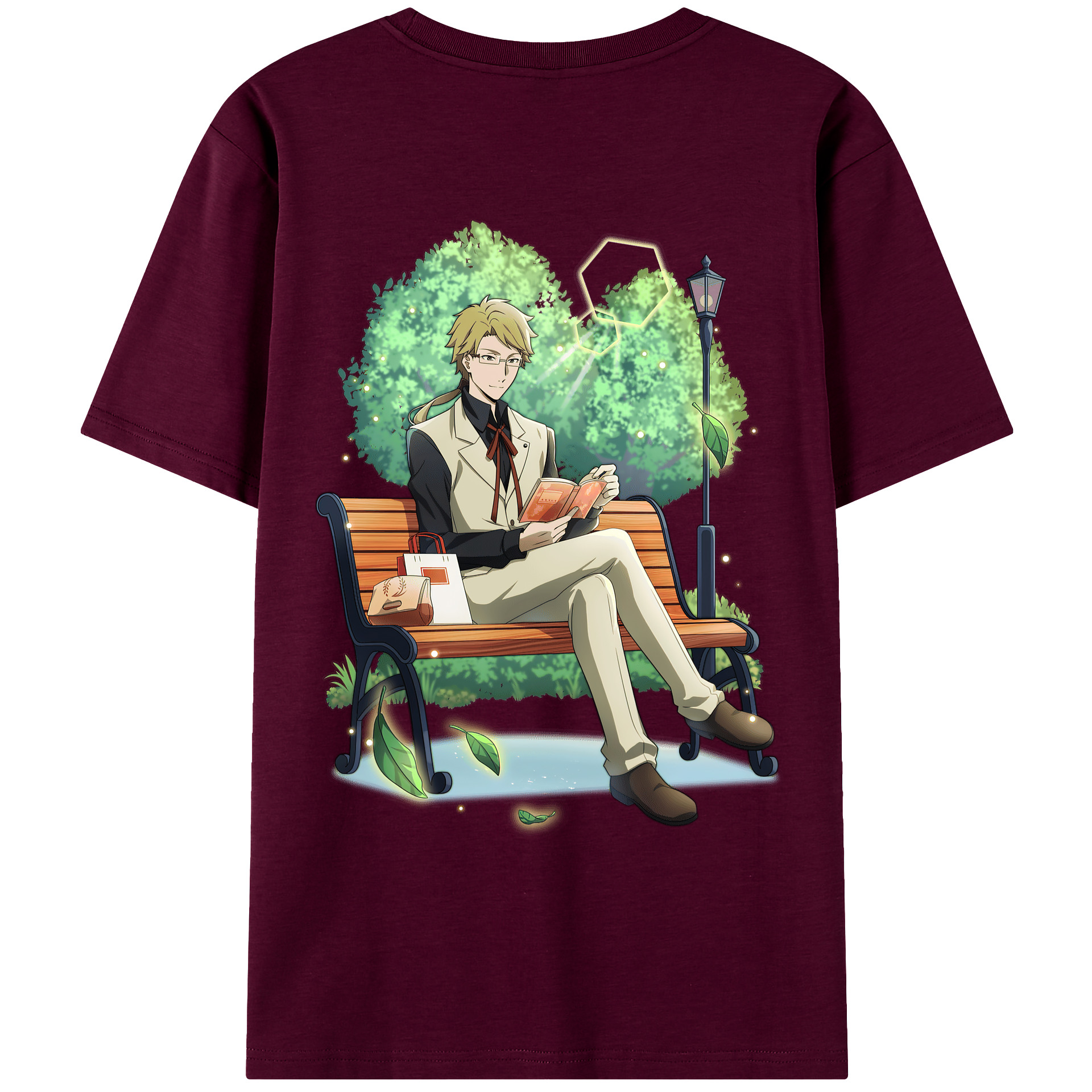 （画像用） 文豪ストレイドッグス Bungo Stray Dogs レディース半袖Tシャツ(バックプリント)